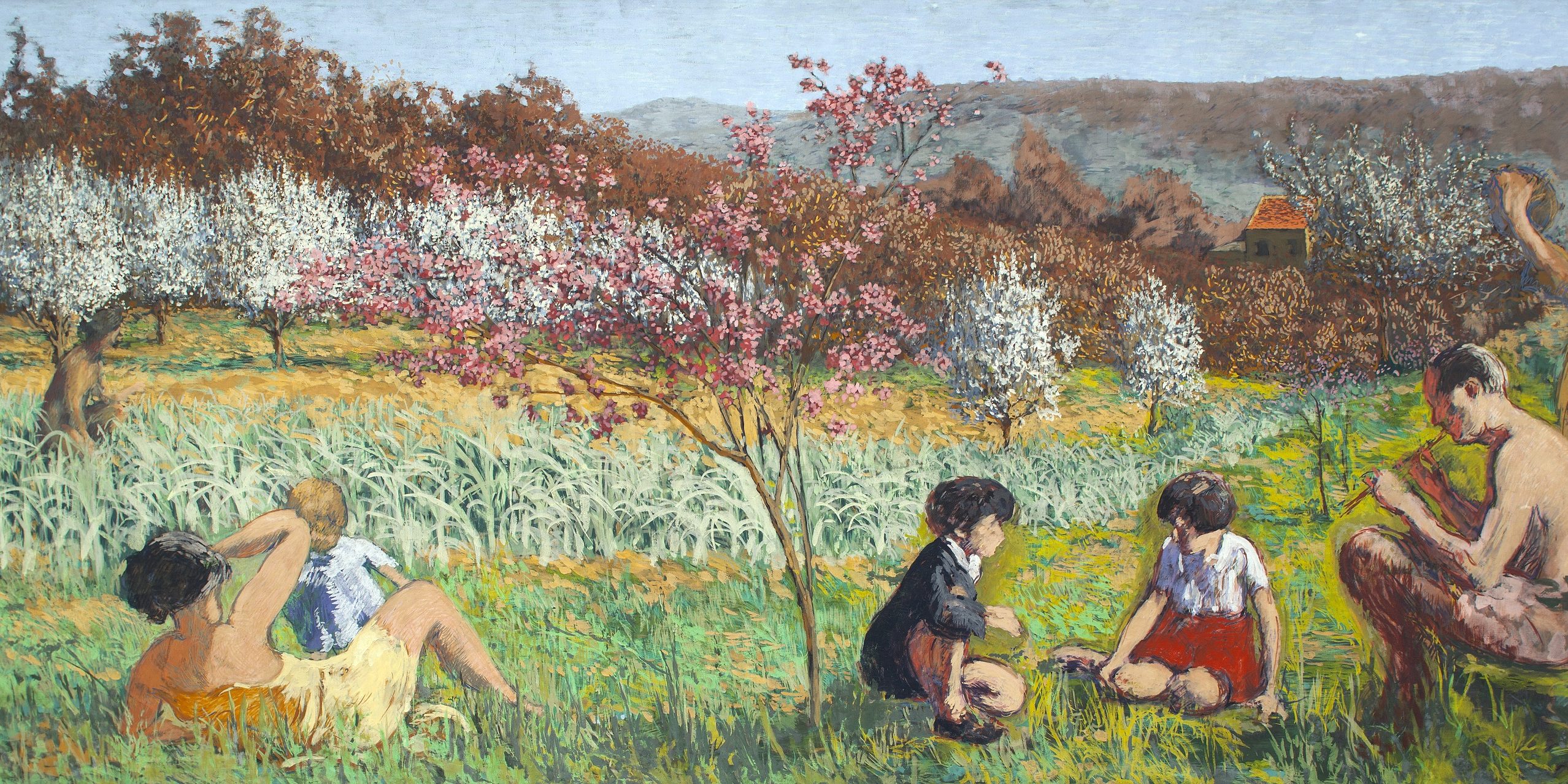 Dans le verger de L’Etang-la-Ville