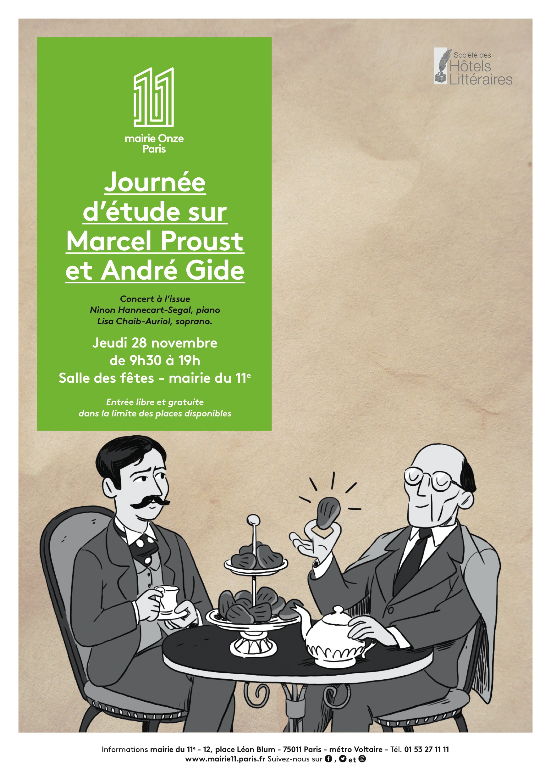 Résultat de recherche d'images pour "journée détudes gide et proust"